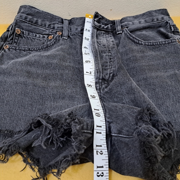 AGOLDE high rise jean short - Picture 8 of 8